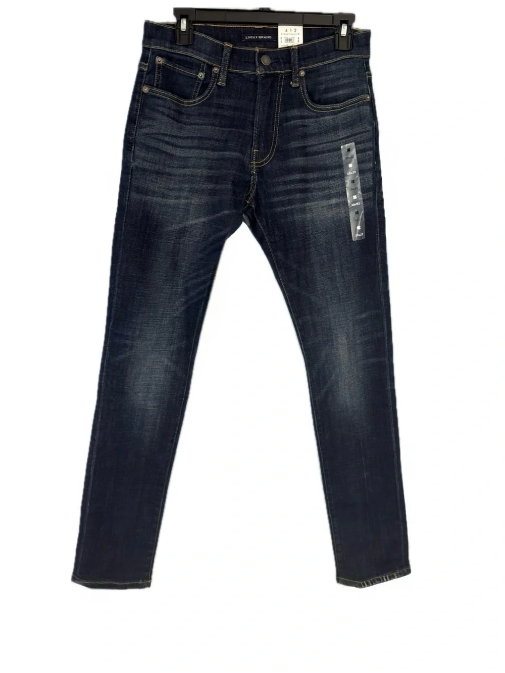 NWT Lucky Brand ☘️ Athletic Slim Jeans 412 Coolmax All Season Size 28 X 32 New